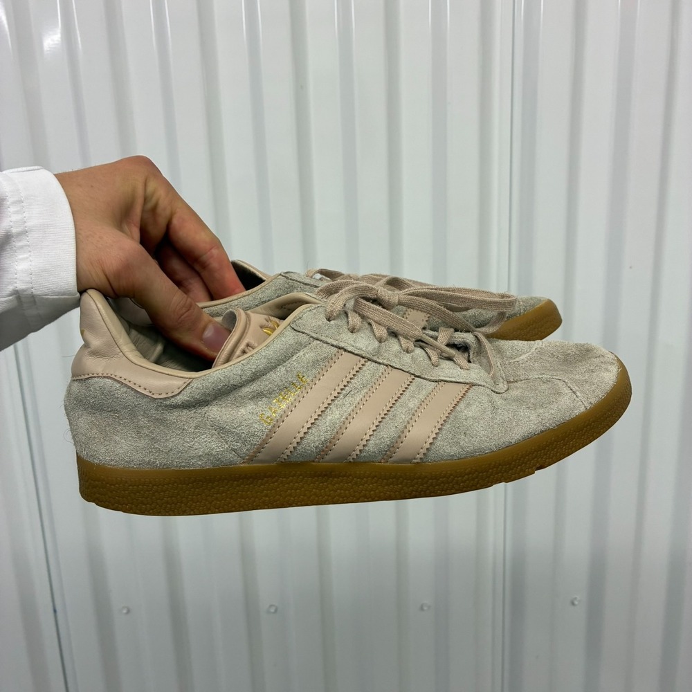 Adidas Gazelle Clay Brown Tan Beige Suede Gum Casual Shoes Mens 8